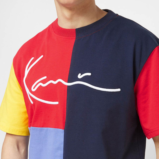 Karl Kani Ανδρική κοντομάνικη μπλούζα Signature Block Tee